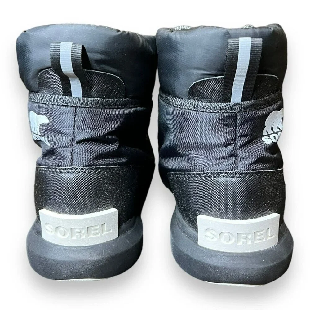 Sorel Explorer II Carnival Sport Ankle Boots,‎ Black, Women's 10.5 New